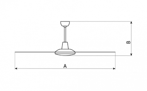 Потолочный люстра-вентилятор Dreamfan Classic 132. Россия